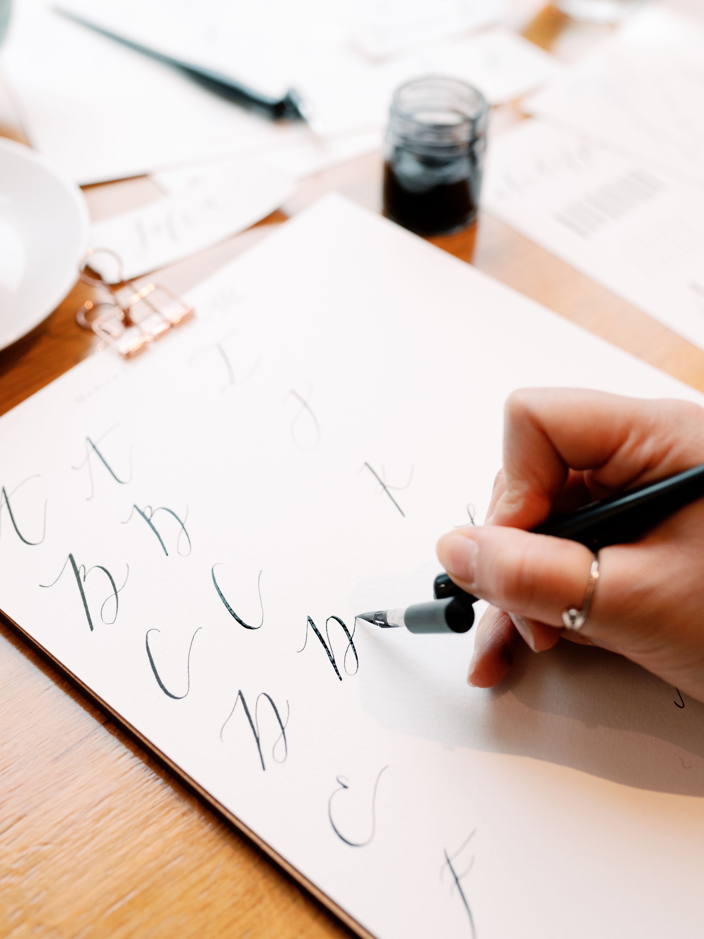 Online Modern Calligraphy Workshop (without a kit)